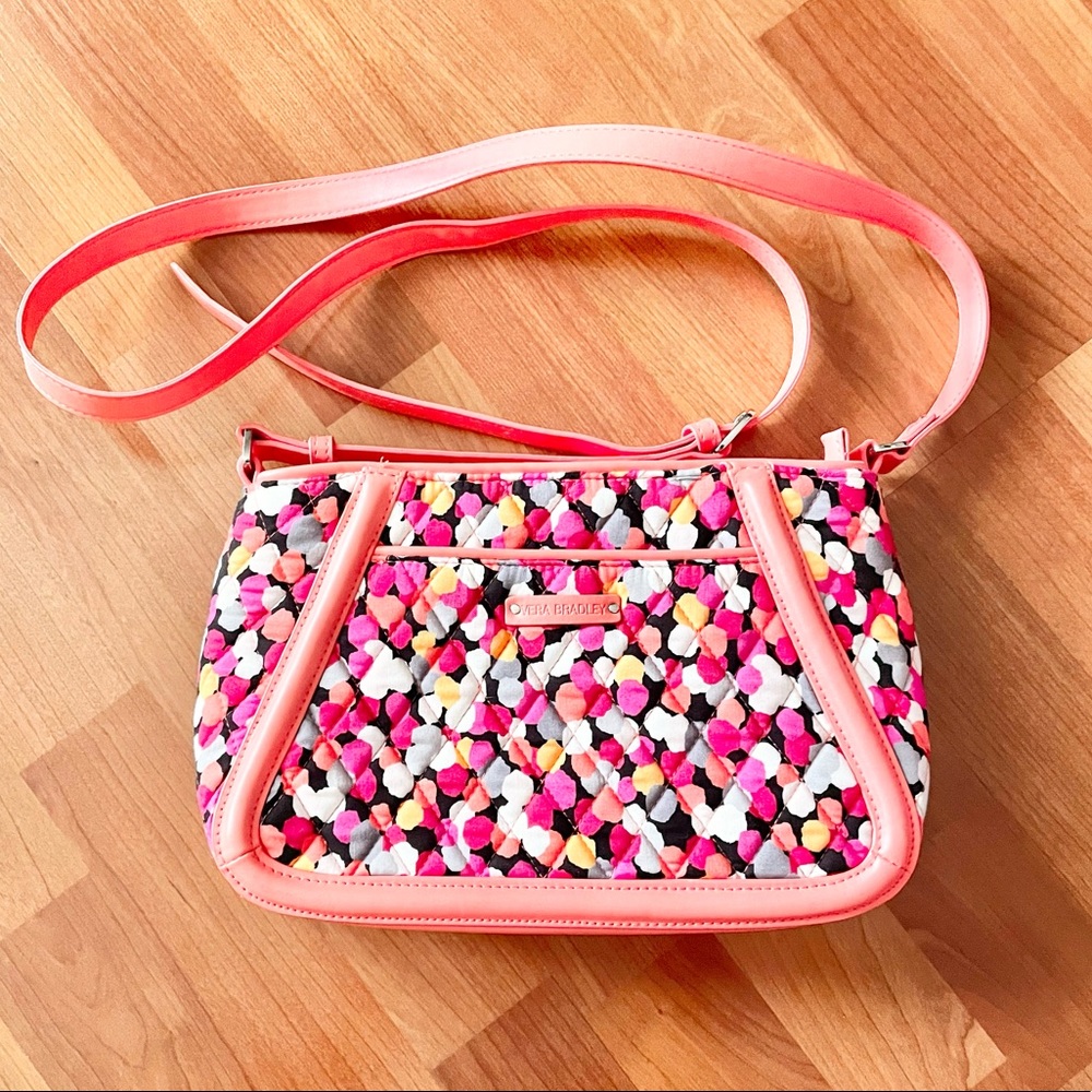 NWT Vera Bradley Trimmed Trapeze Crossbody